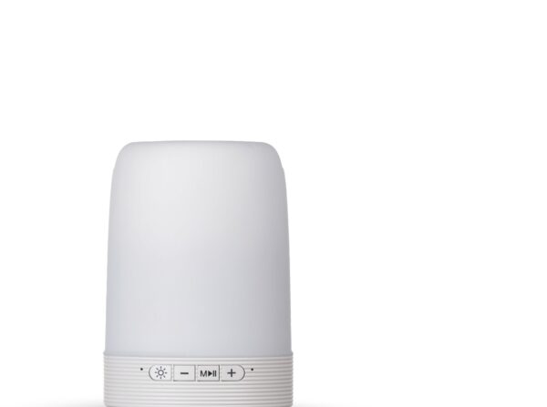 Caixa de Som Multimídia com Porta Caneta e Luminária M02017