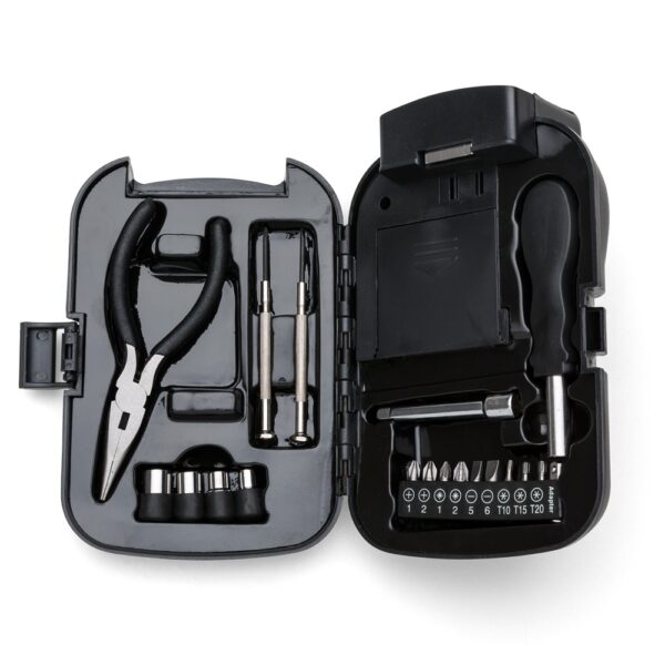Kit Ferramenta 19 Peças com Lanterna M07494 - Image 2